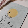 "Quietud Dorada" – Pintura Acrílica Original